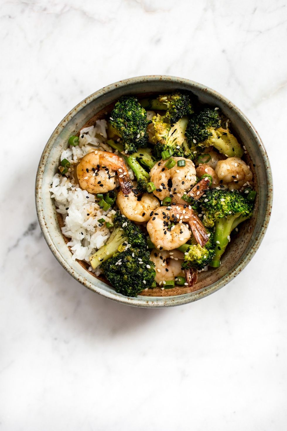 Easy Shrimp and Broccoli Bowls