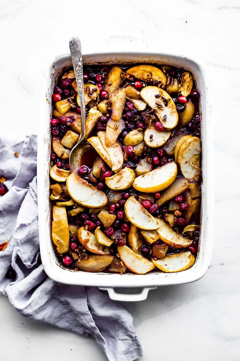 Easy Spiced Hot Fruit Bake