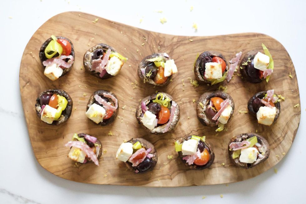 easy stuffed mushrooms