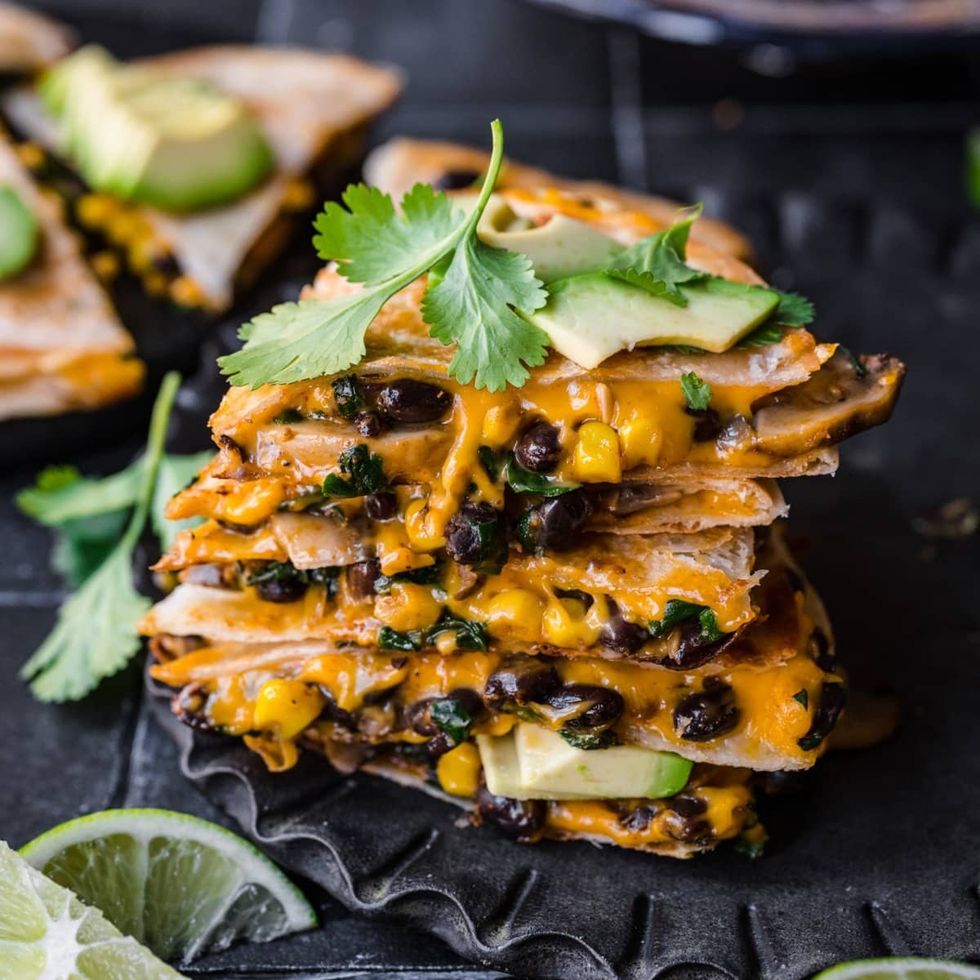 Easy Vegan Quesadillas