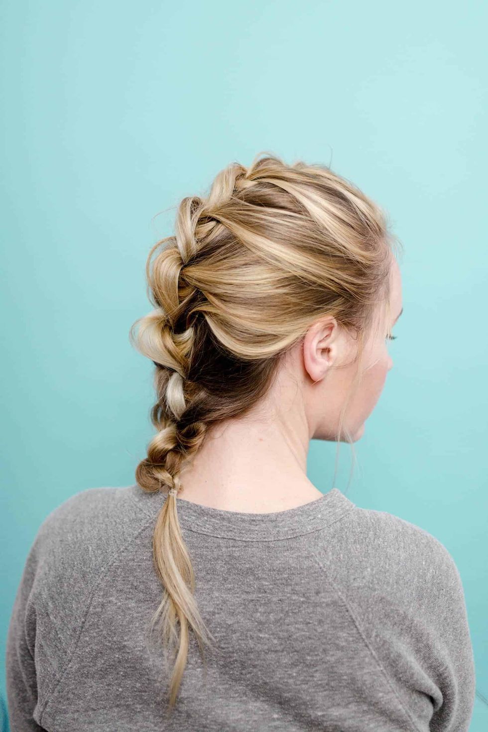 Easy Wonder Woman-Inspired Knotted Braid