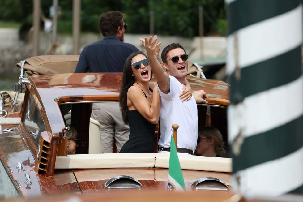 Ed Westwick and Amy Jackson