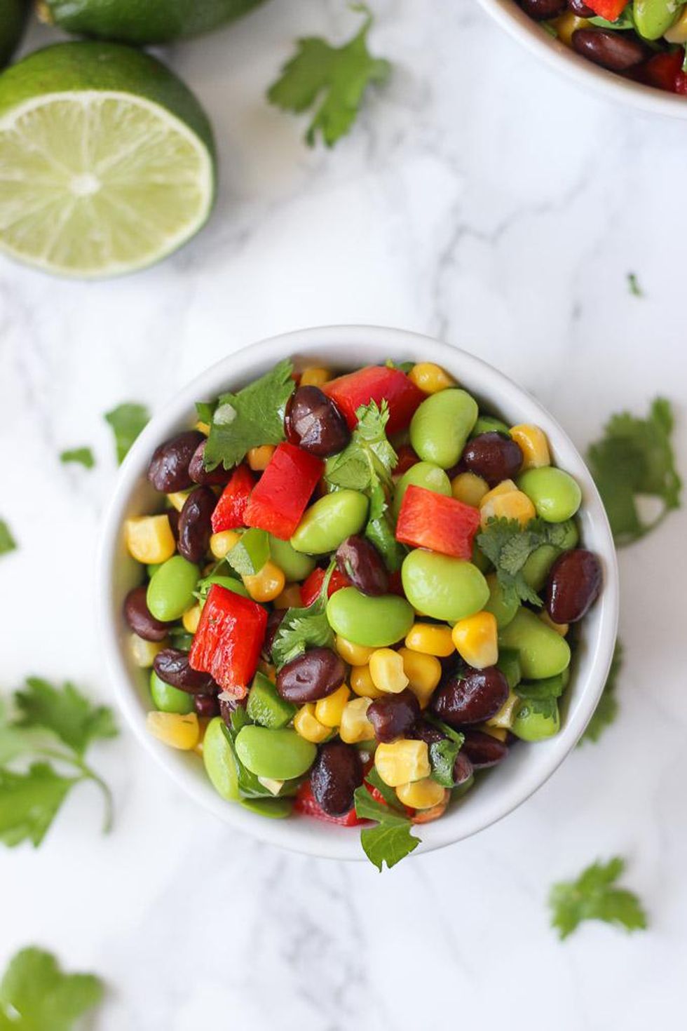 Edamame Black Bean Salad salads without lettuce