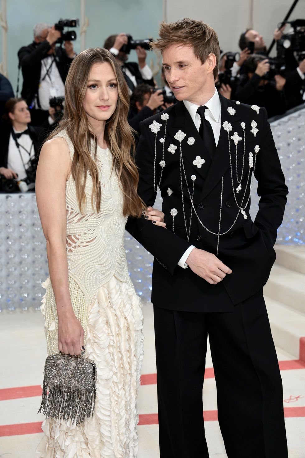 Eddie Redmayne and Hannah Bagshawe