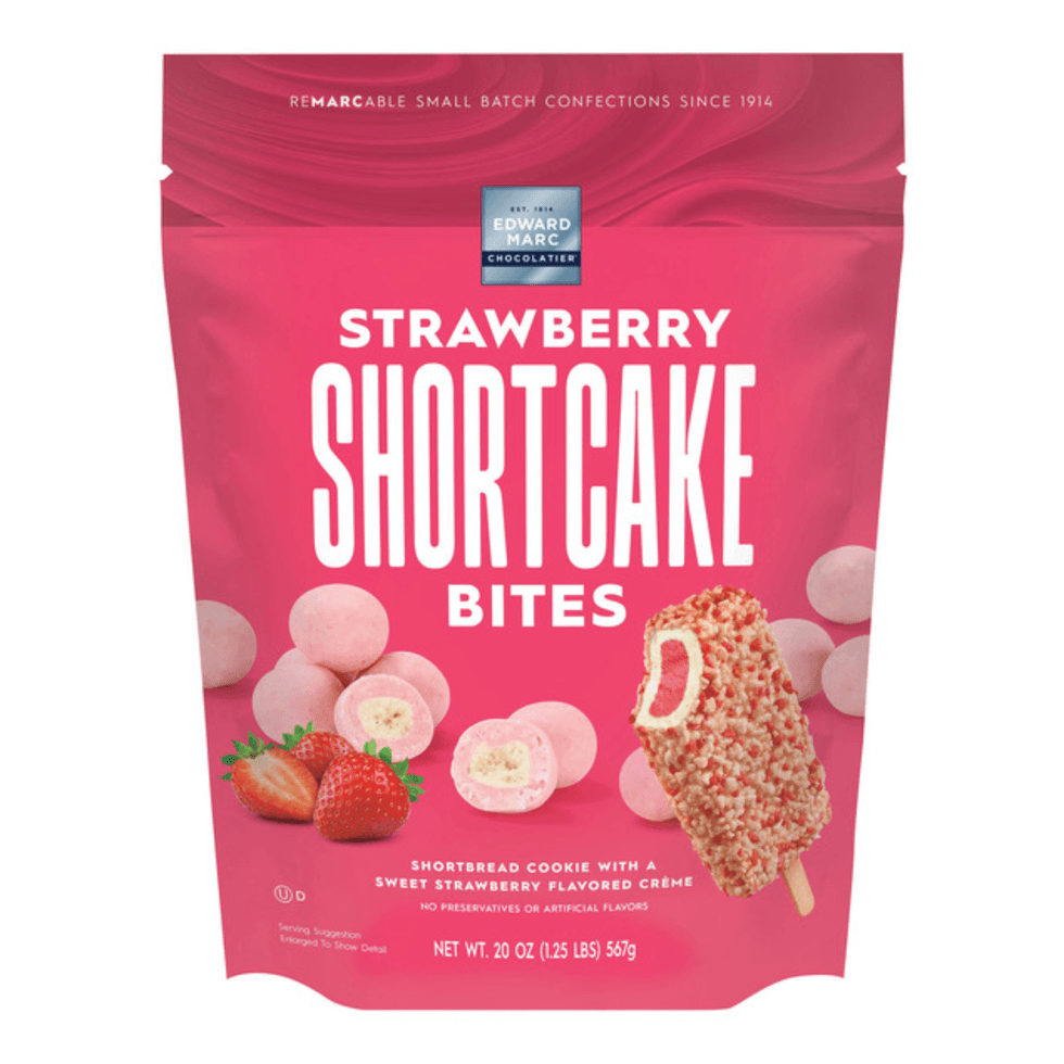 Edward Marc Strawberry Shortcake Bites