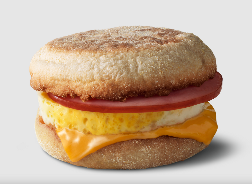 Egg McMuffin mcdonalds all day breakfast