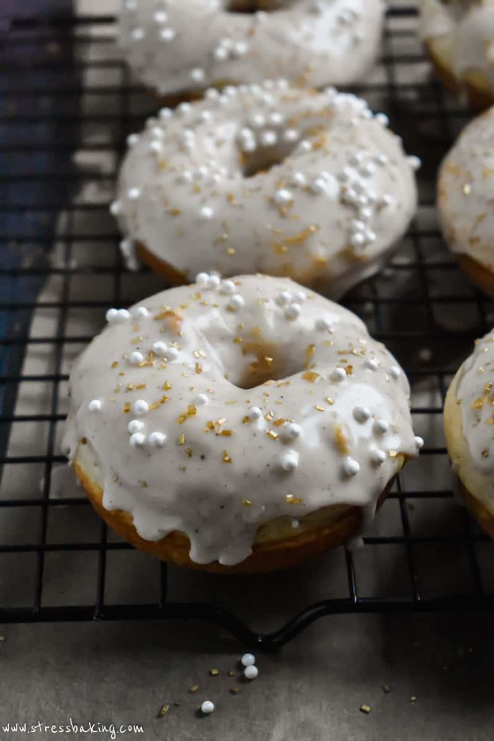 Eggnog Donuts