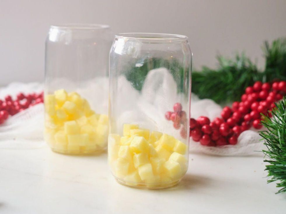 Eggnog Ice Cubes