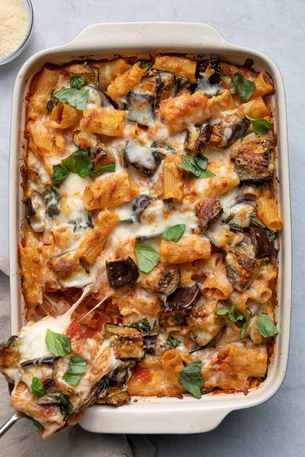 Eggplant Pasta Casserole