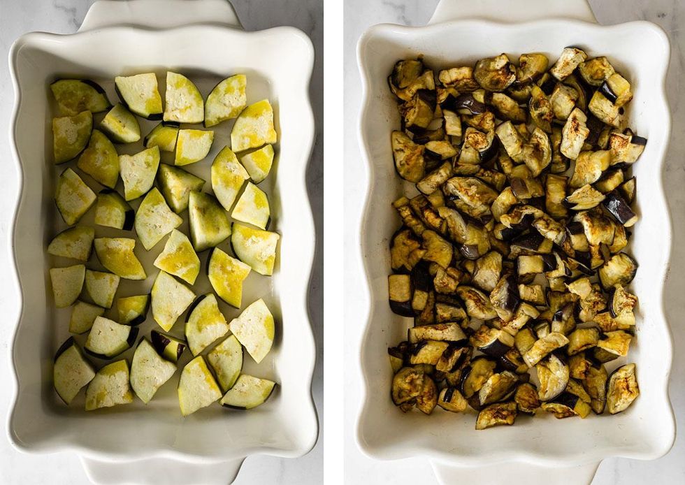 eggplant zebra pattern