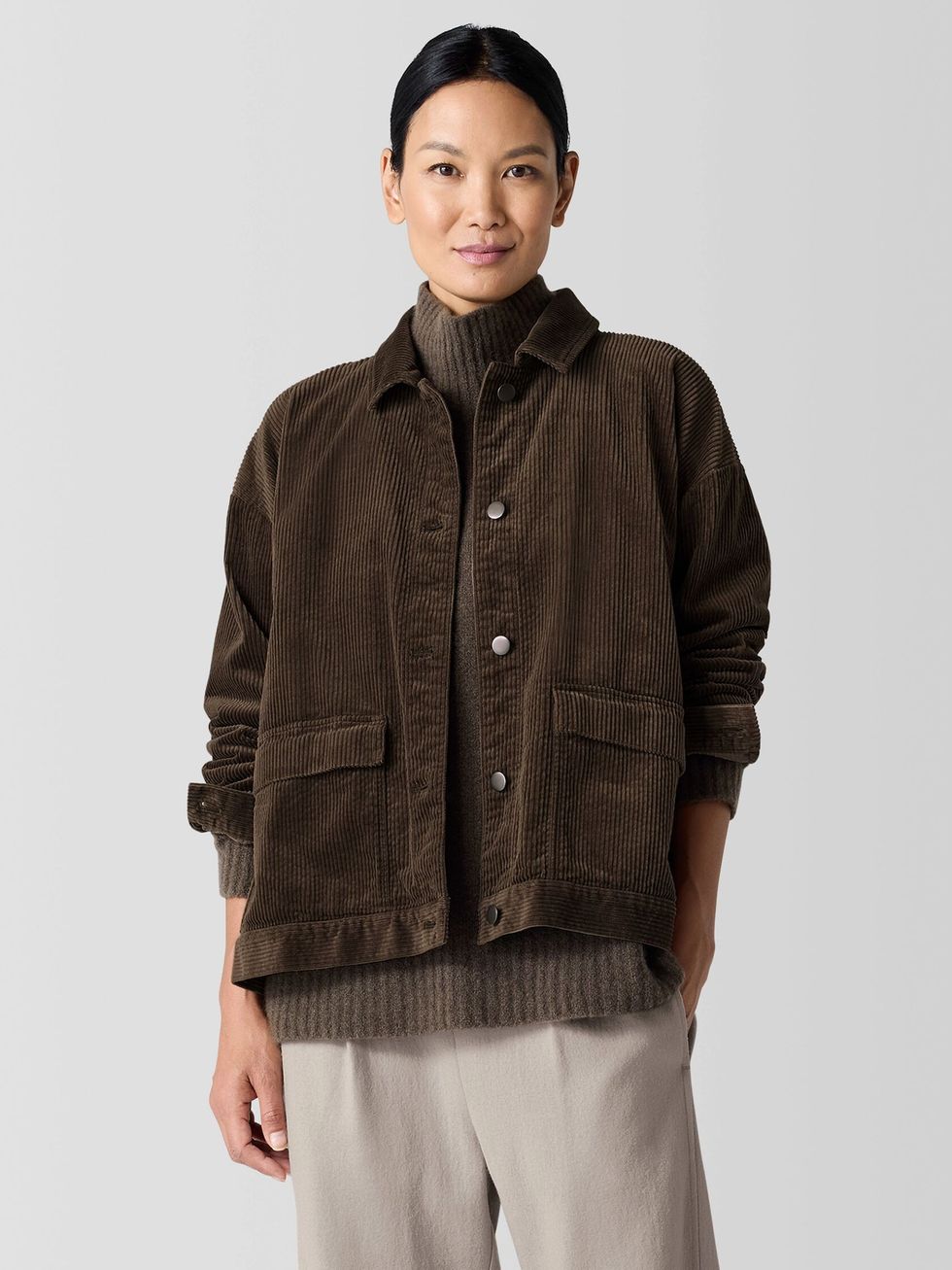 Eileen Fisher Organic Corduroy Jacket