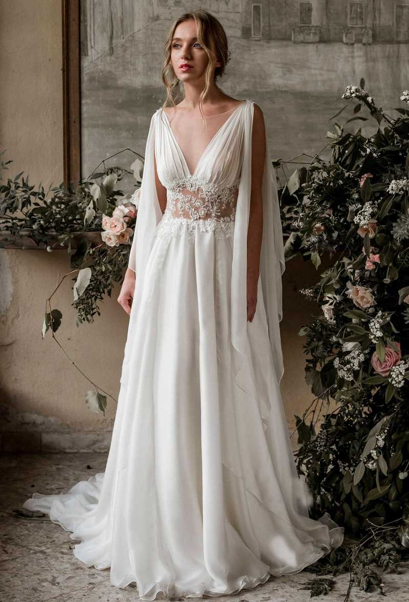 Grecian Style Wedding Dresses & Greek-Inspired Gown Ideas - Brit + Co Grecian Style Wedding Dresses & Greek-Inspired Gown Ideas - Brit + Co