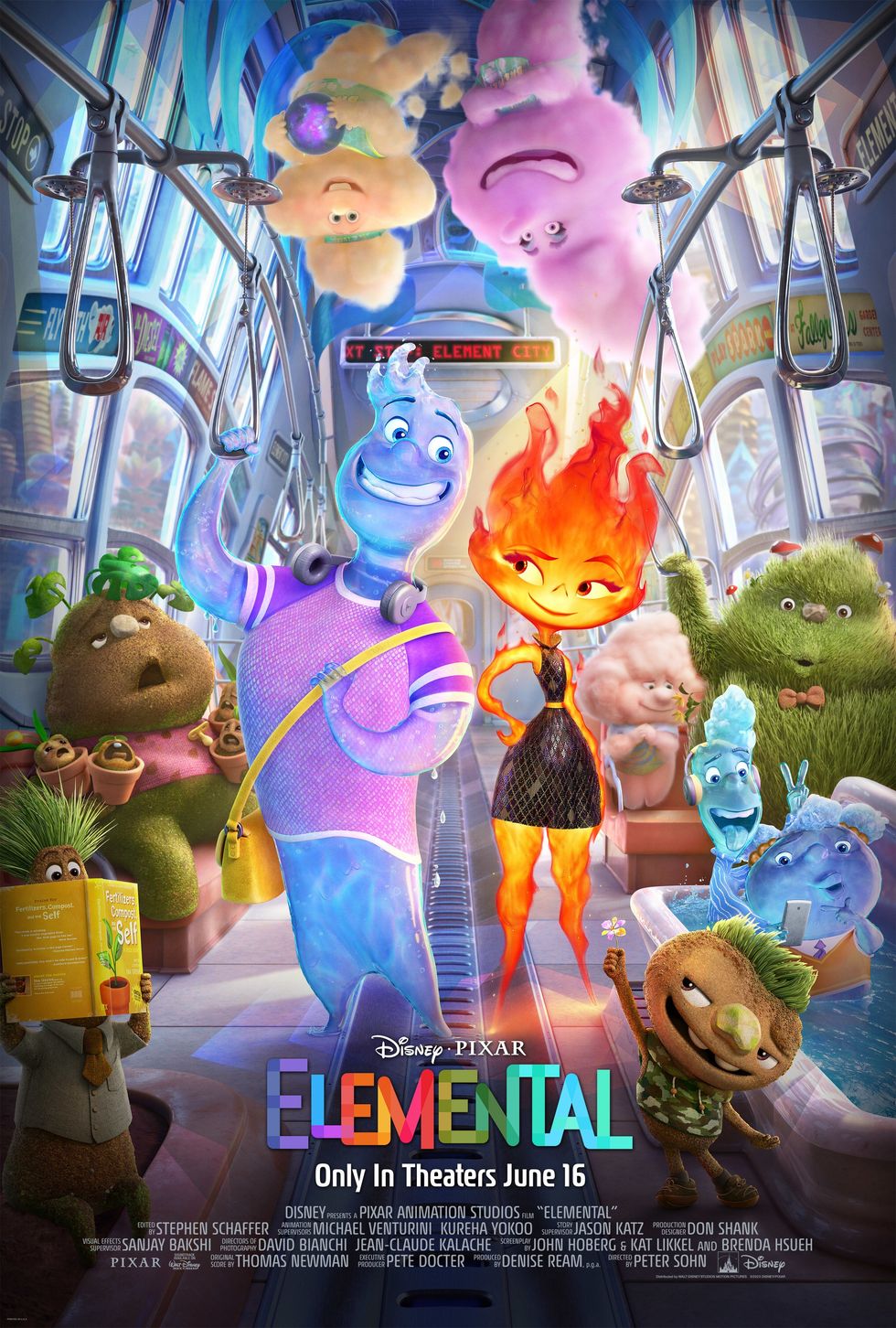 elemental new disney movies