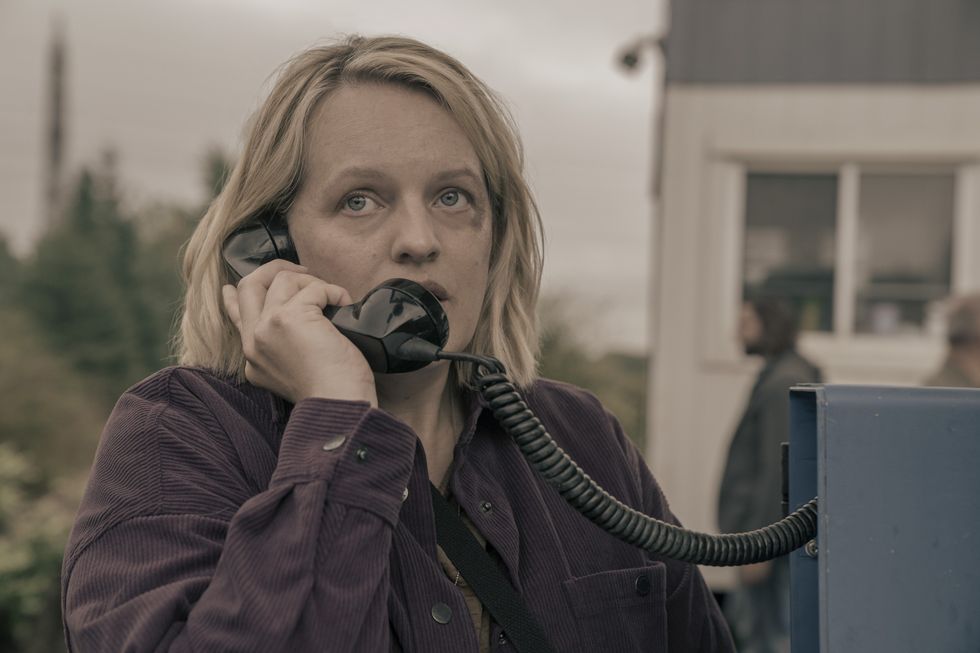 Elisabeth Moss in The Handmaid's Tale