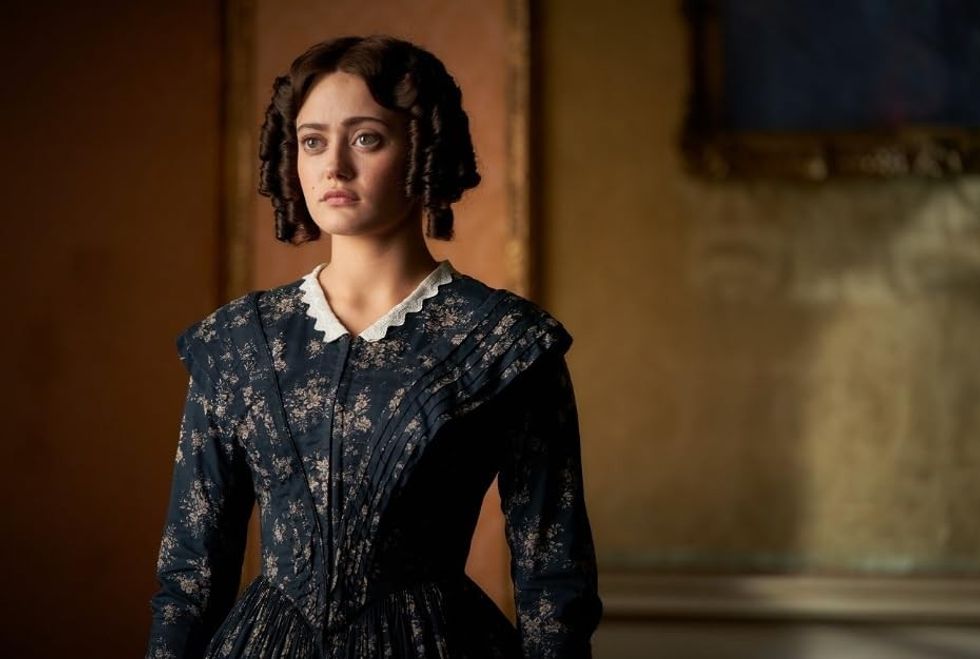 Ella Purnell in Belgravia on MGM+