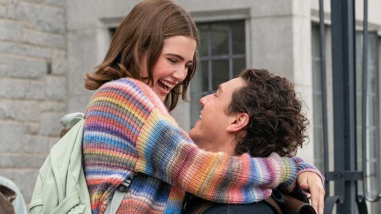 Elle Bright and Belmont Cameli in Off Campus on Prime Video