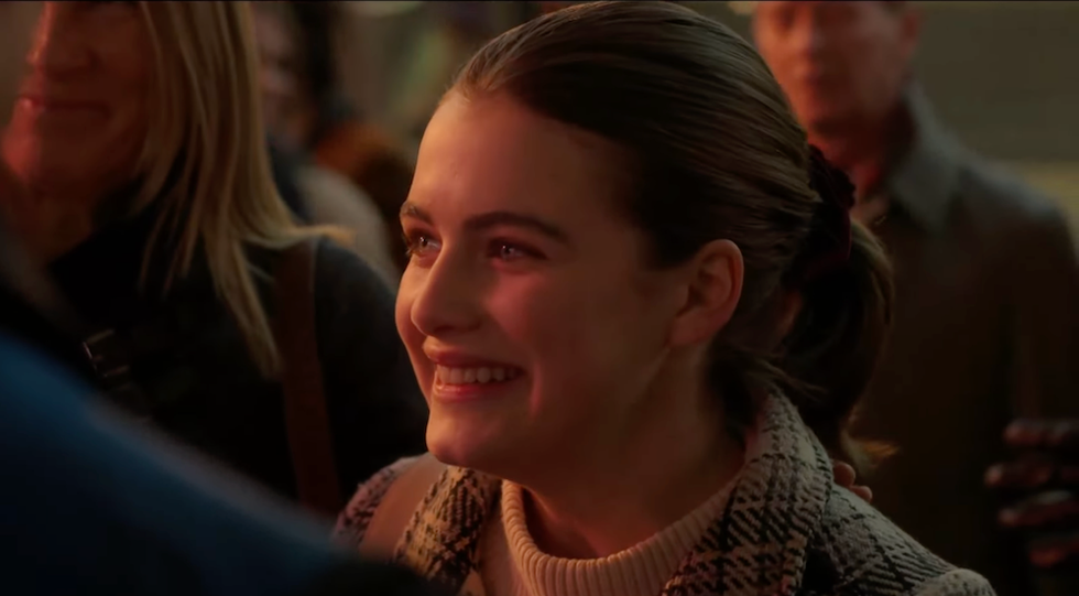 Elle Bright in The Crown on Netflix