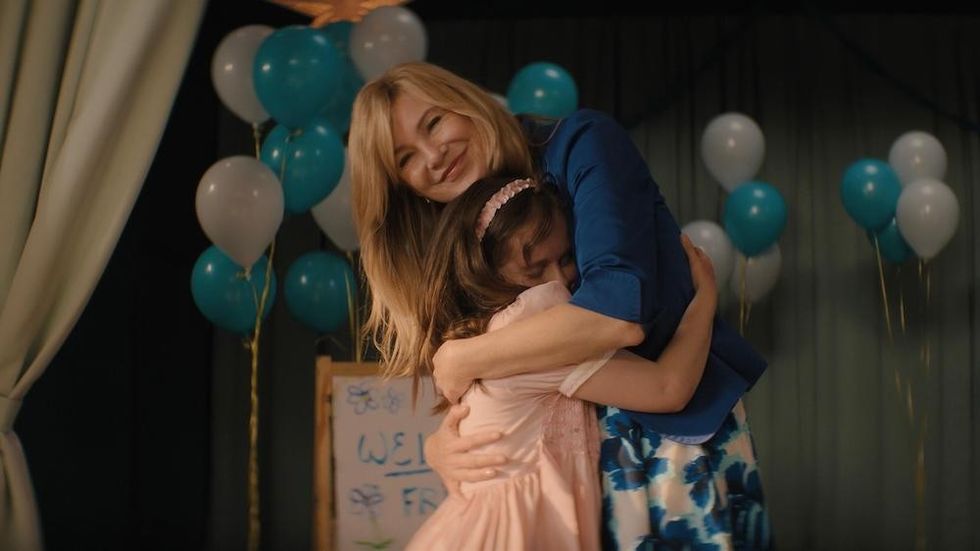 ellen pompeo and imogen faith in hulu's 'good american family'