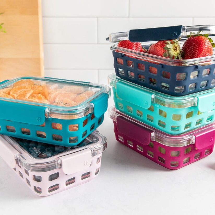 Ello 10 Pc Glass Meal Prep Food Storage Containers
