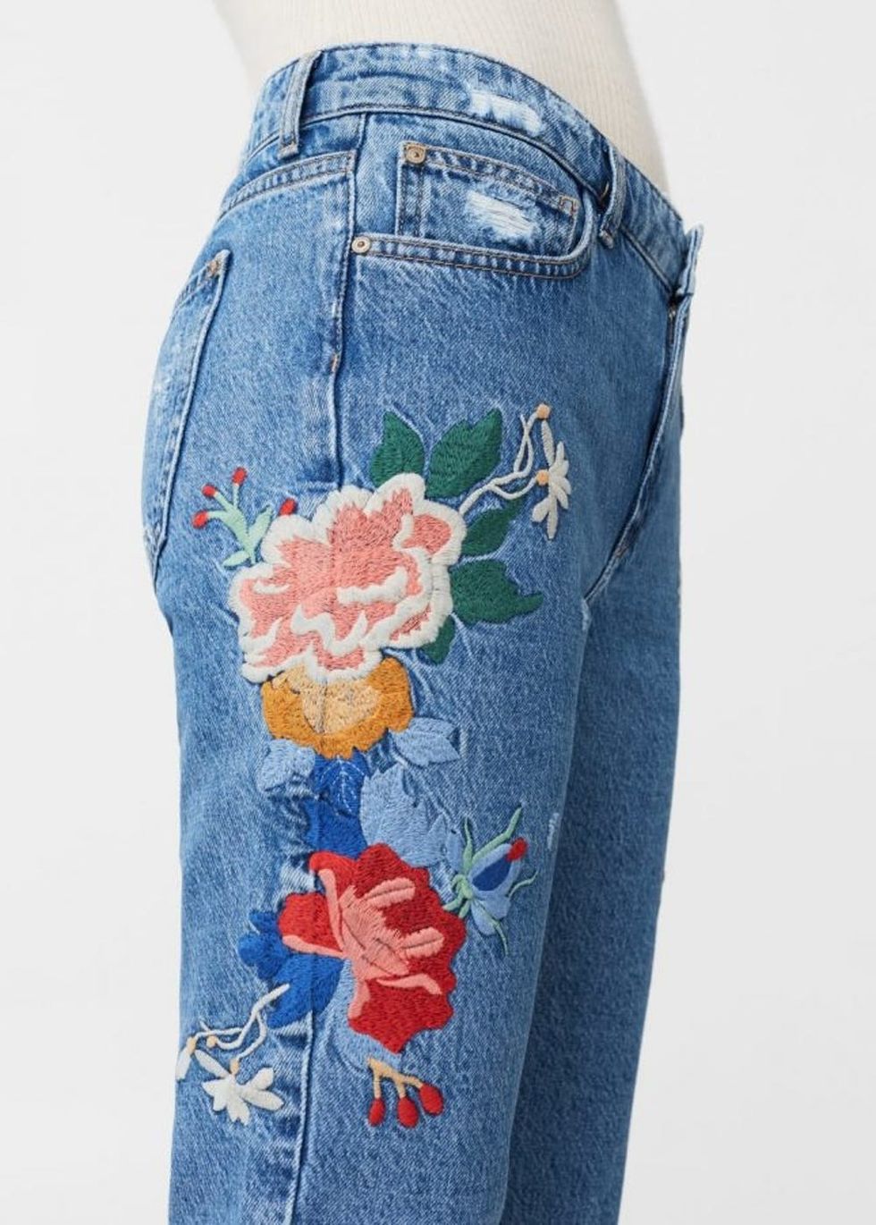 11 Must-Have Pairs of Patchwork Jeans to Snag RN - Brit + Co