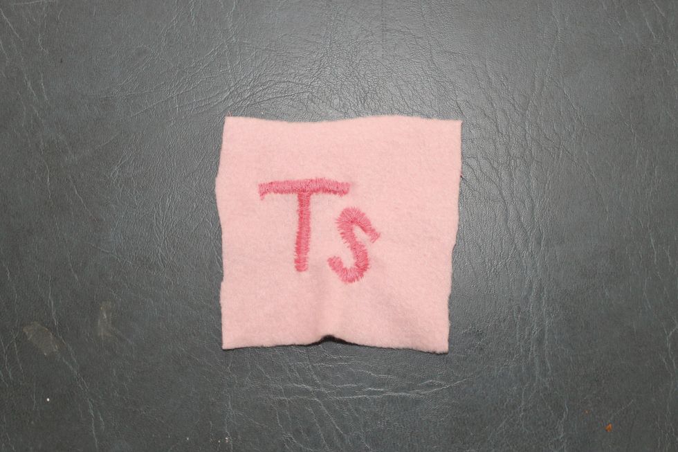 embroidered TS DIY Taylor Swift Fuzzy Dice