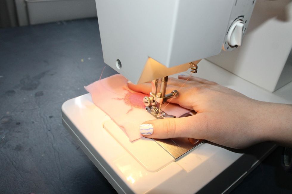 embroidering the sunbeams DIY Taylor Swift Fuzzy Dice