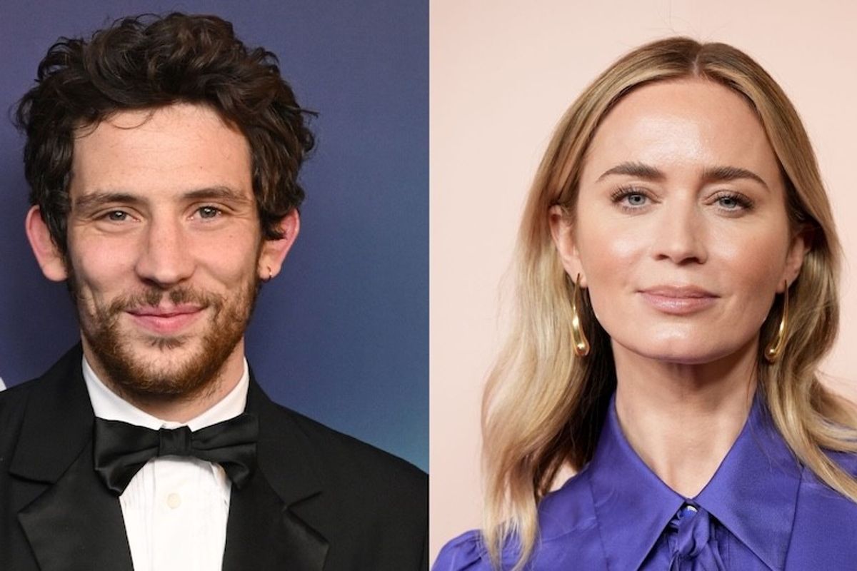 emily blunt josh oconnor steven spielberg new movie