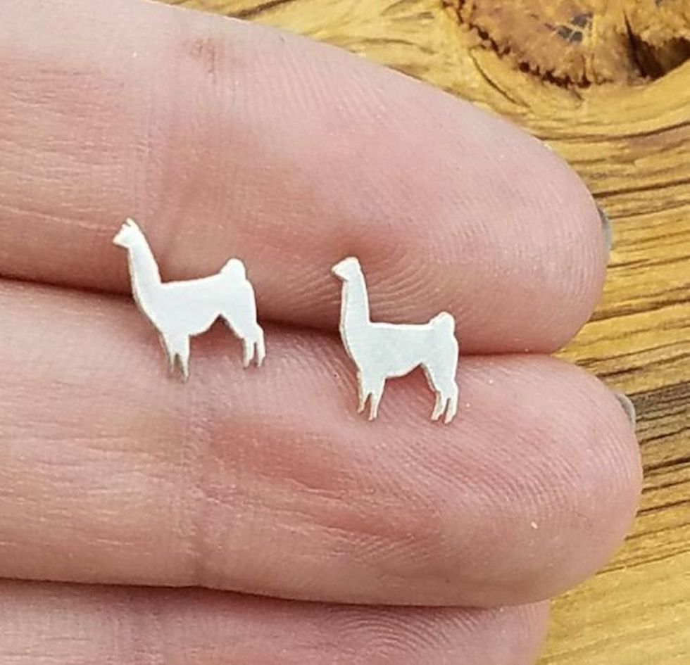 Emily J. Design Llama Stud Earrings