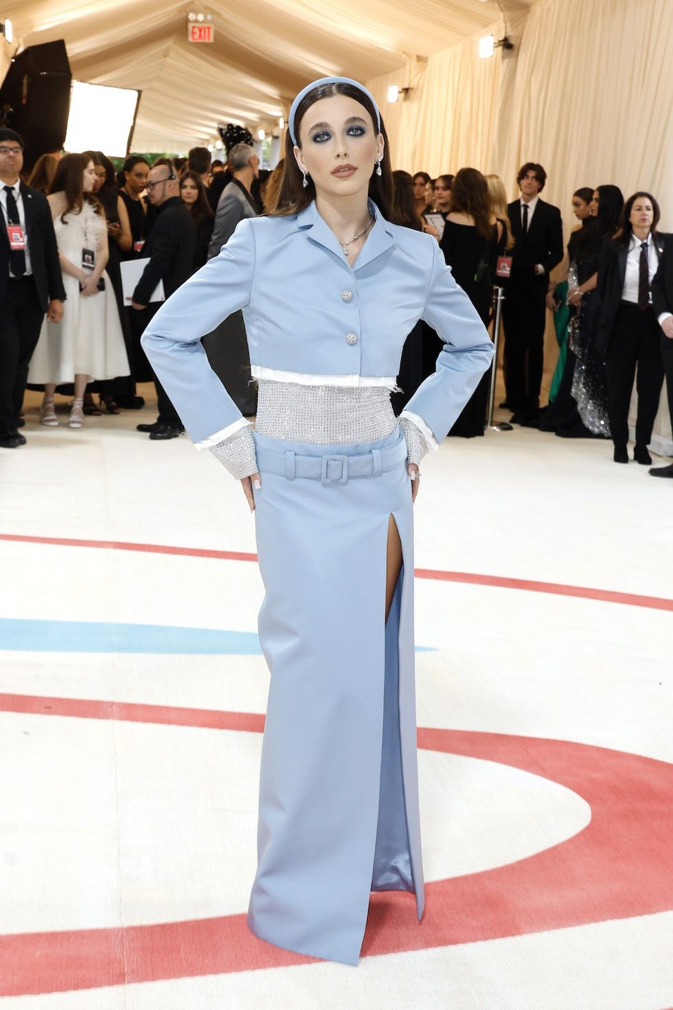 emma chamberlain at the met gala