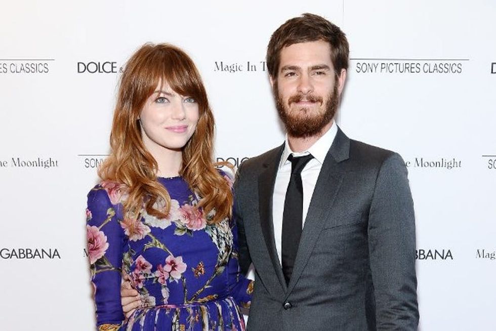 Emma Stone and Andrew Garfield