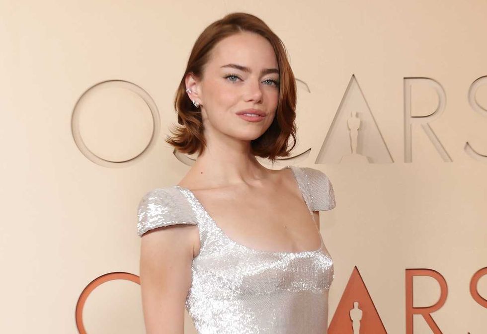 emma stone at the oscars