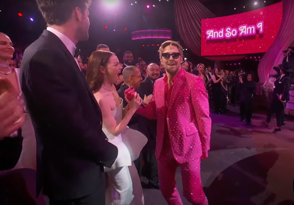 emma stone ryan gosling oscars 2024