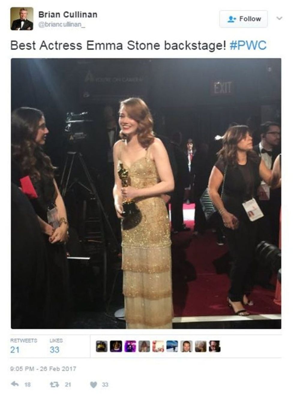 Emma Stone tweet