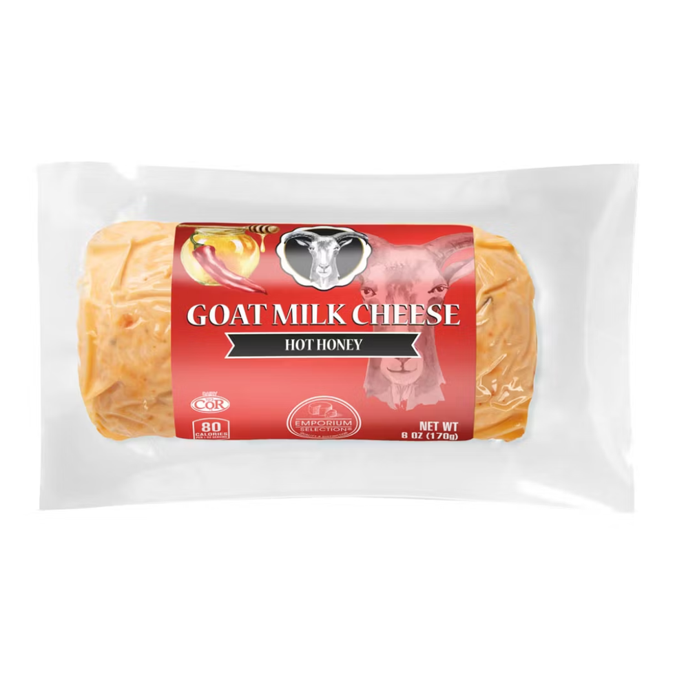 Emporium Selection Hot Honey Goat Milk Cheese Log