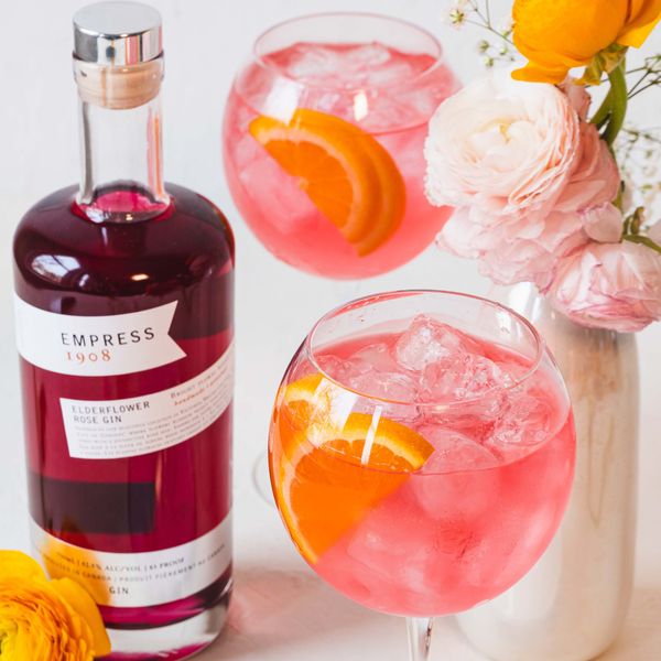 empress gin's new flavor is infused with elderflower and rose