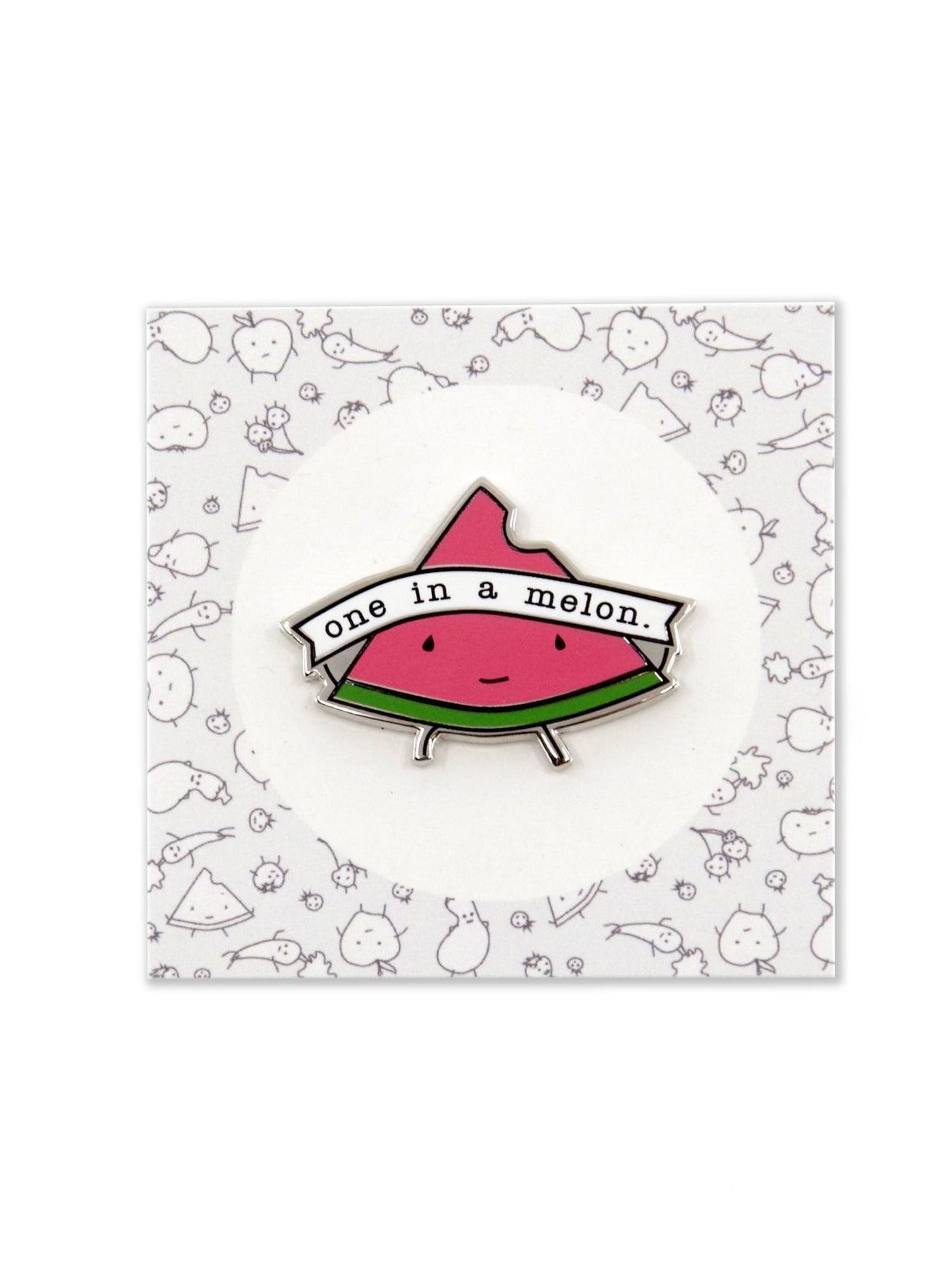 enamel pin National Watermelon Day