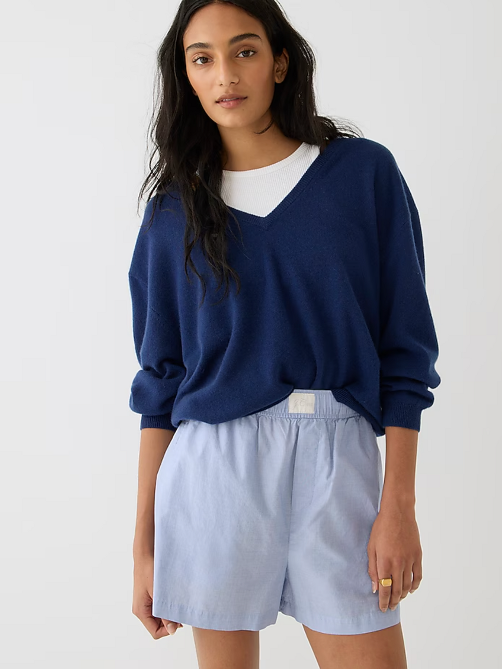 End-on-end Cotton Boxer Short