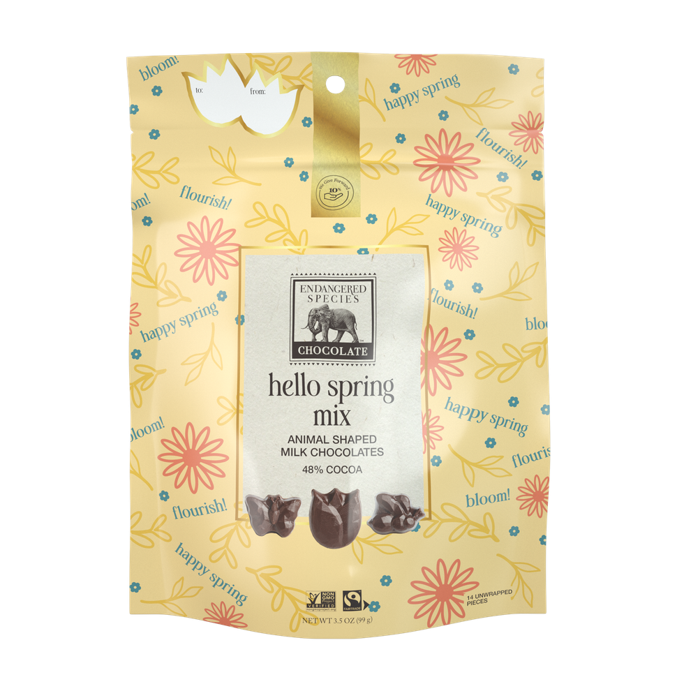 Endangered Species Chocolate Hello Spring Mix