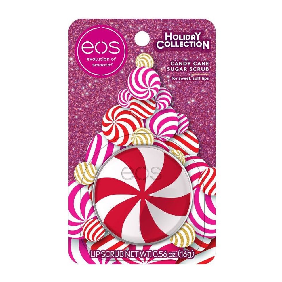 eos Holiday Candy Cane Lip Sugar Scrub