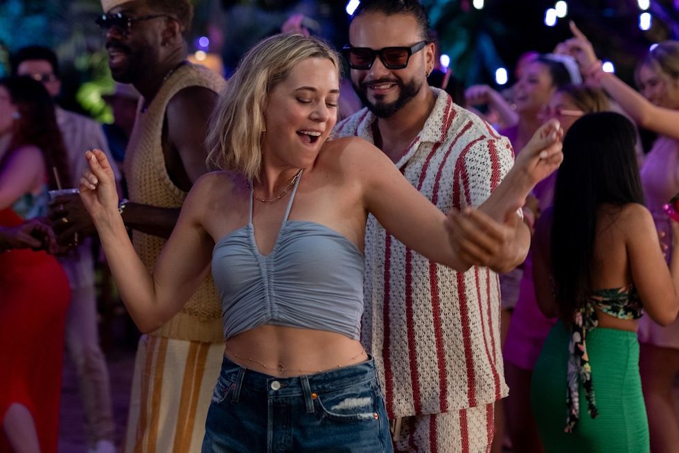 Erika Henningsen in The Four Seasons on Netflix