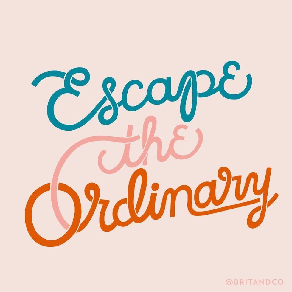 escape the ordinary