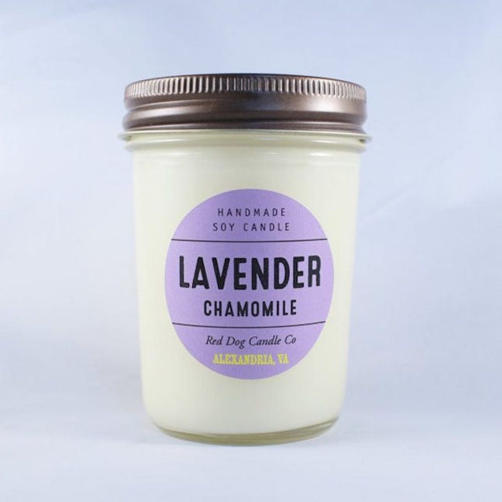 etsy lavender candle