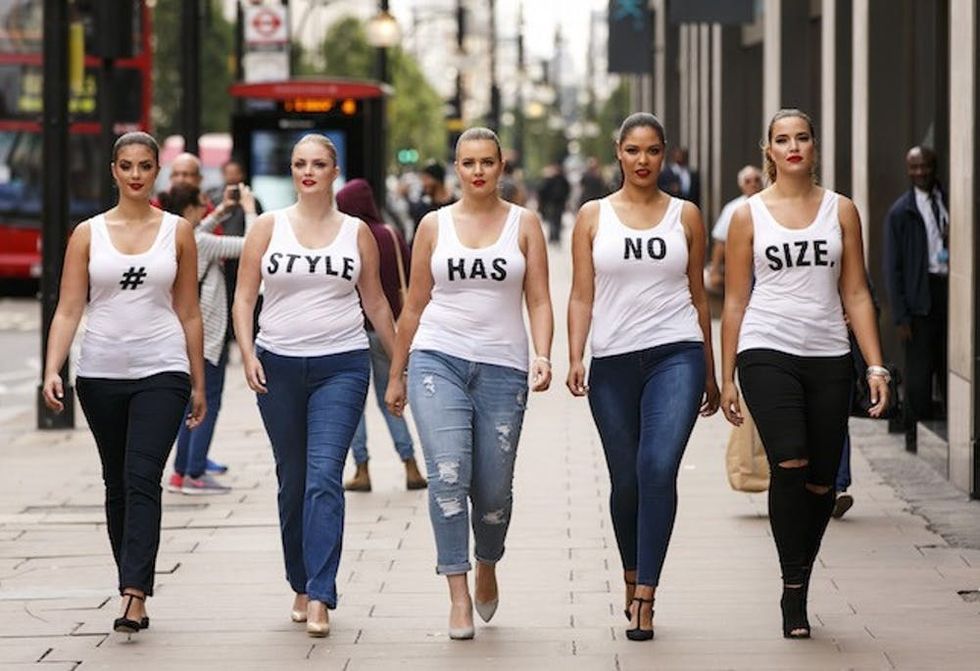 Evans Stage Live Window To Celebrate UK Plus Size Fashion Week