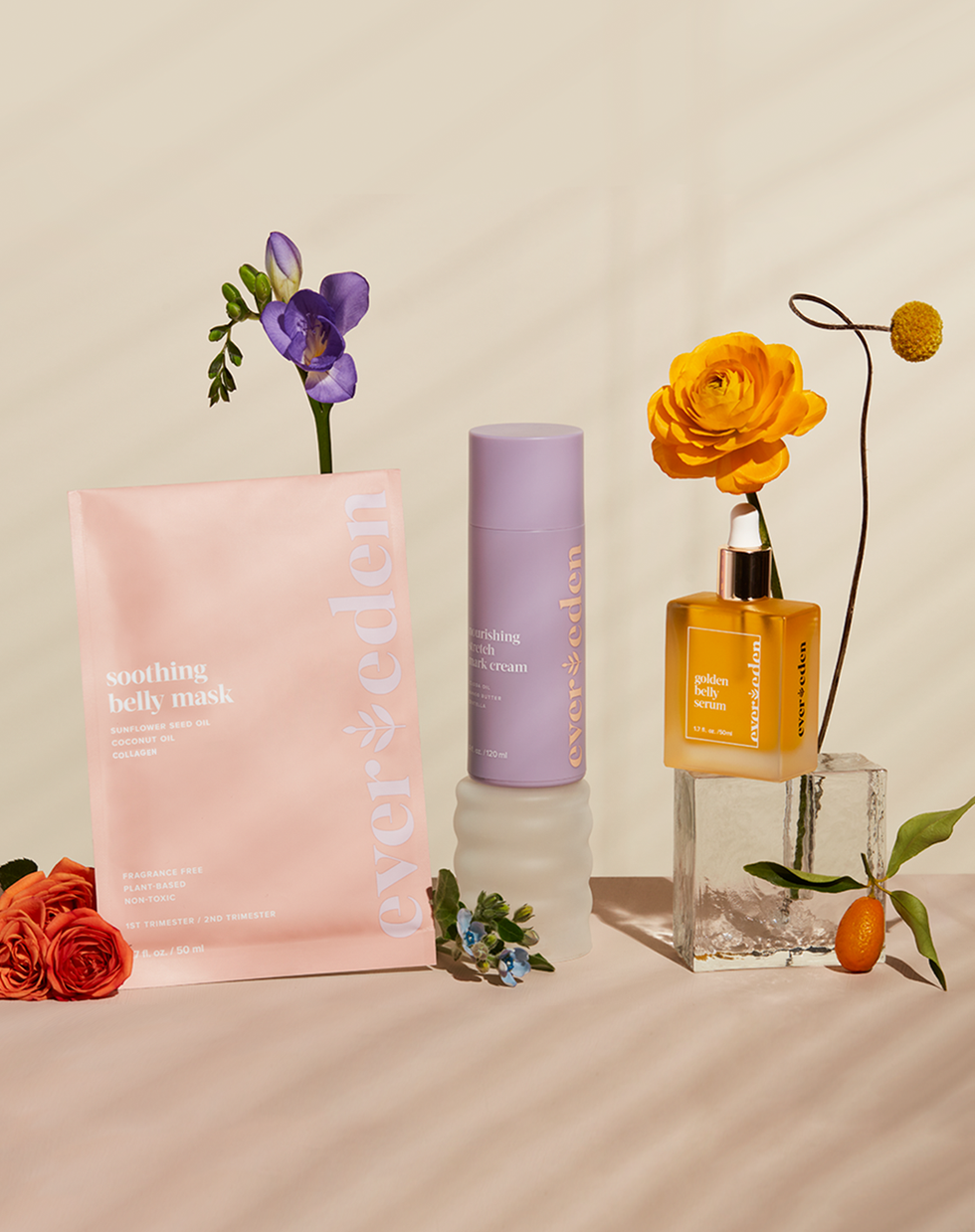 evereden Luxe Pregnancy Skincare Bundle ($89)