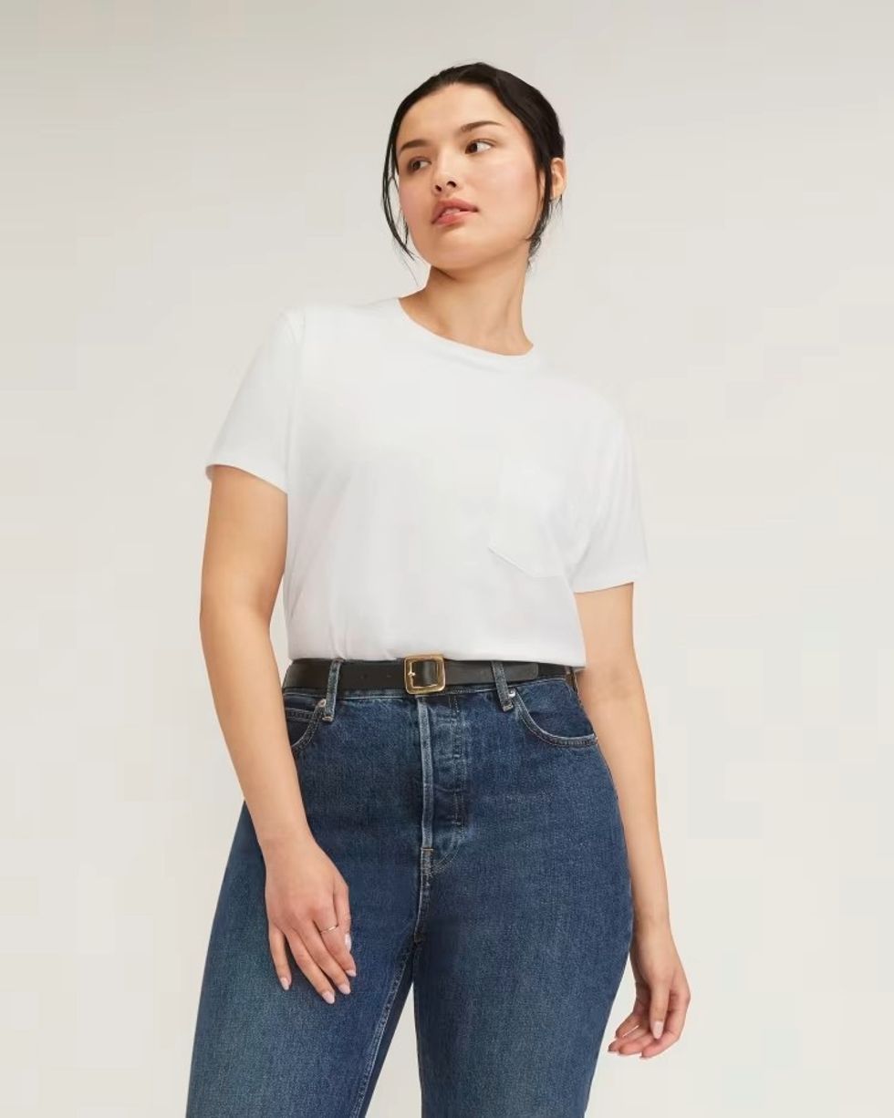 Everlane Organic Cotton Box-Cut Tee