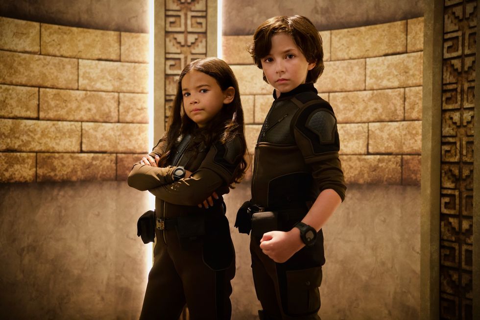 everly carganilla and connor esterson in spy kids 5
