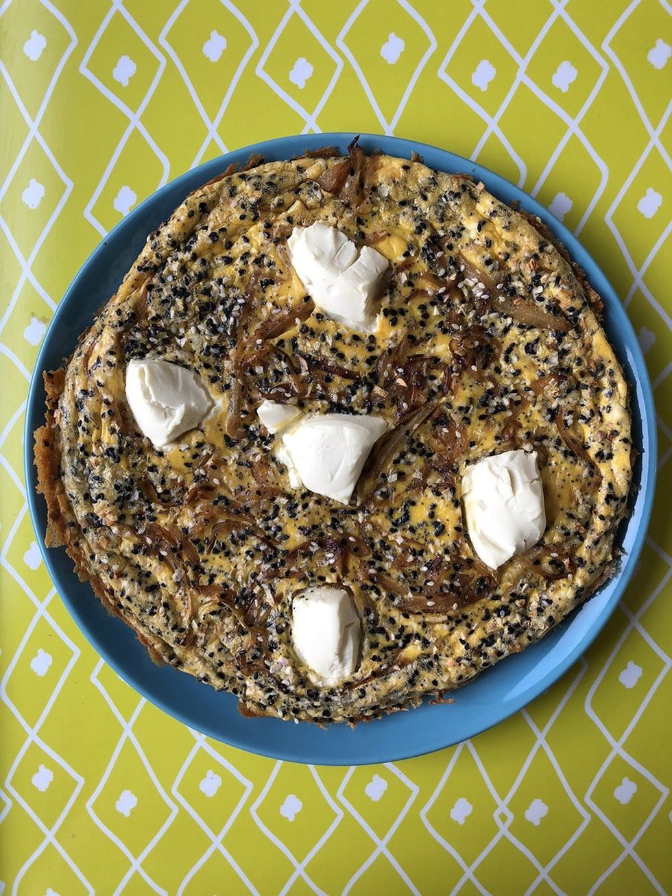 Everything Bagel Frittata Recipe