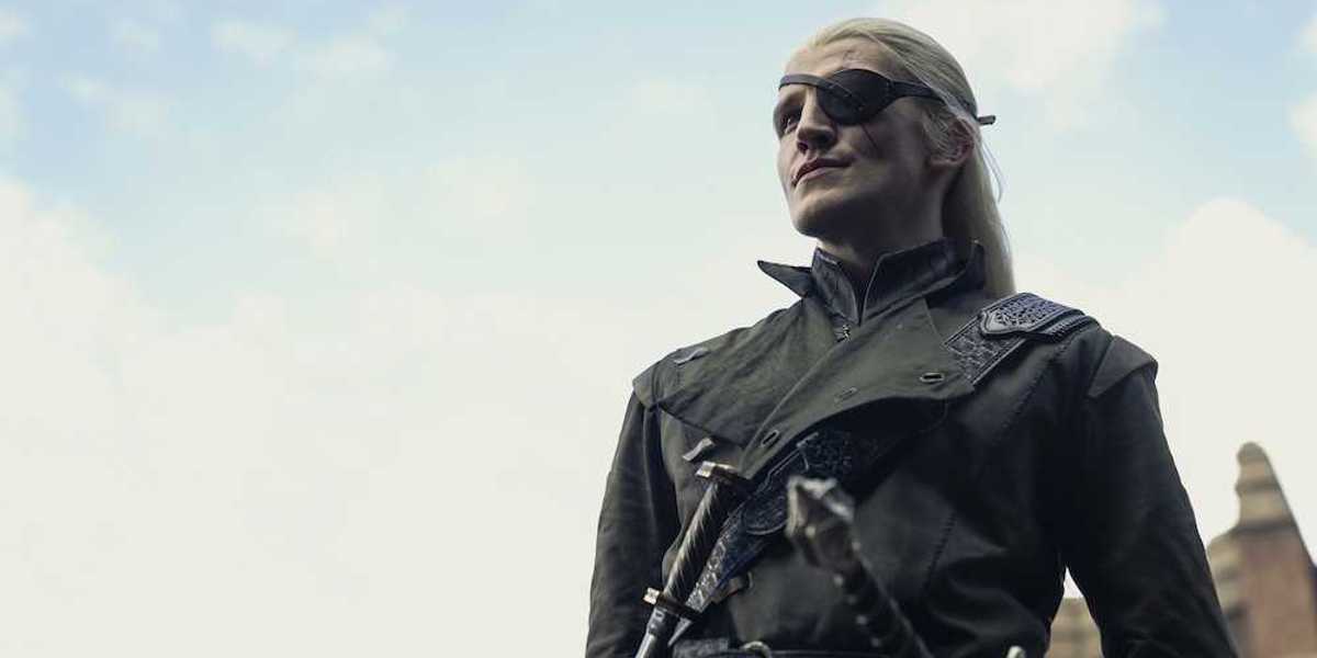 Ewan Mitchell in House of the Dragon on HBO Max