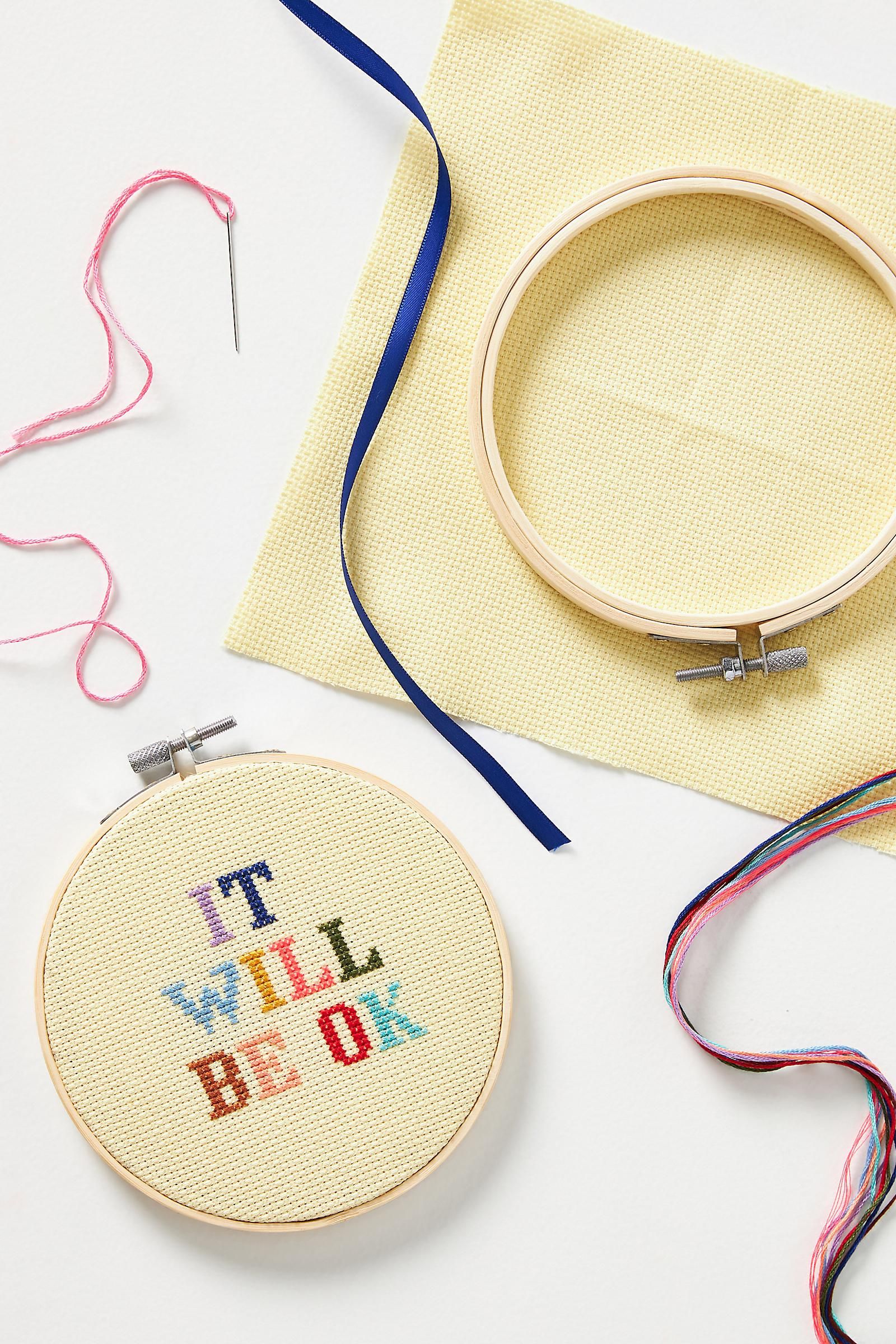 It Will Be Ok Embroidery DIY Kits