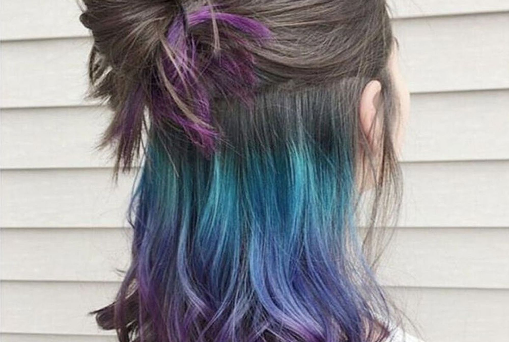 Underlights Are the New Secret Rainbow Hair Trend You Must Try Brit + Co